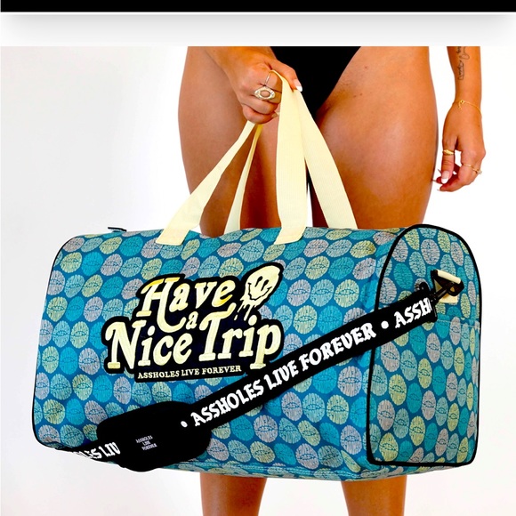 Linda Finegold Handbags - NWT Dufflebag by Linda Finegold in green mermaid